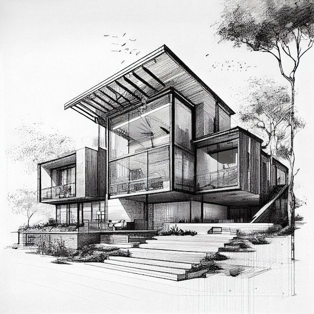Aurelis Meridian — architectural sketch